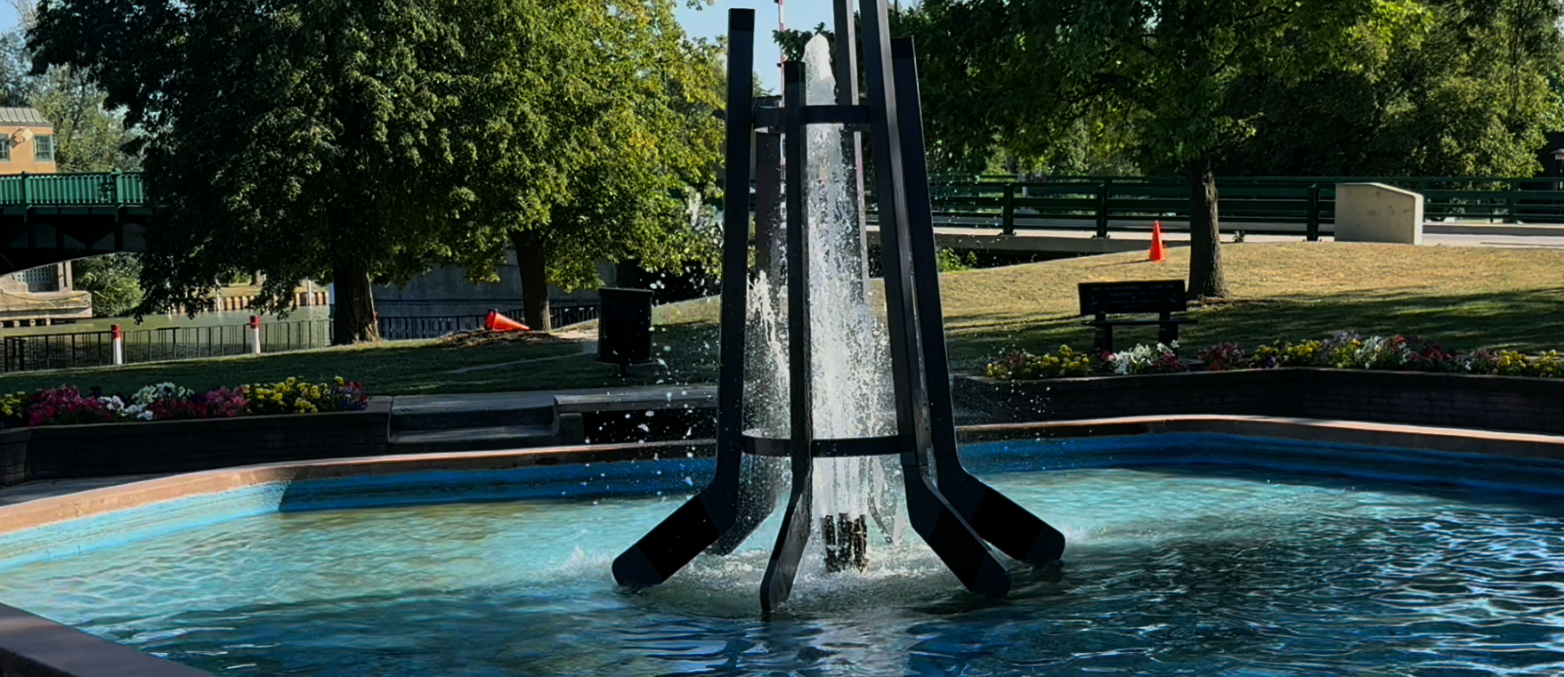 Discovering Small-Town Waterfront Charm: A Scenic Riverfront Walk and Historic Bridge Tour